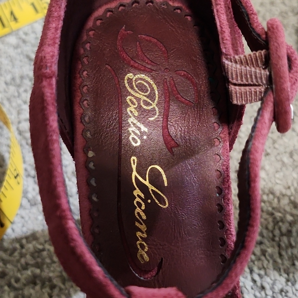 Cherry T-strap Heels - Picture 7 of 8